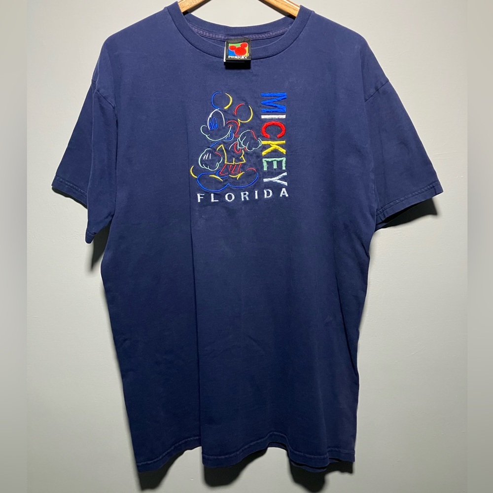 Y2K Mickey Unlimited Mickey, Florida embroidered mens XL vintage